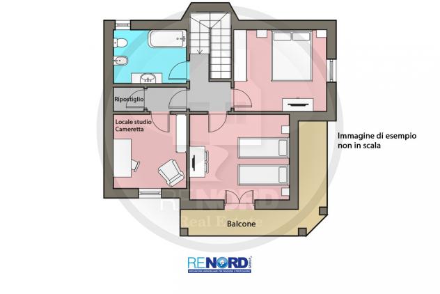 BIFAMILIARE di 4 vani e di 200 mq (RONCARO) rif. CC6243 - Foto 4
