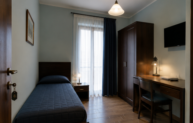 STANZA SINGOLA CON BAGNO PRIVATO VIA LAGRANGE
