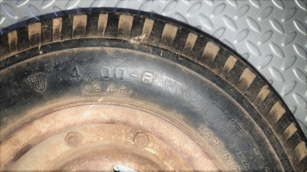 RUOTA COMPLETA PIAGGIO APE 175 AD - Foto 3