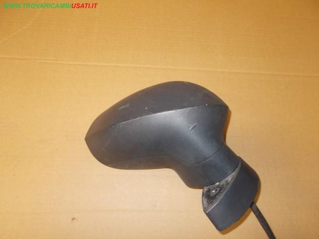 RETROVISORE EST. D. NERO PLASTICA MAN. SEAT IBIZA (6J) 5p / SC 3p  Vetri e Retrovisori  Cristalli  Retrovisori  Retrovisore SEAT - IBIZA - 01-06-2008