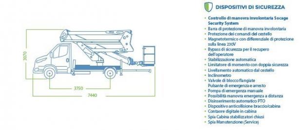 Iveco Daily Daily 35S14 2.3 HPT PM Cabinato - Foto 6