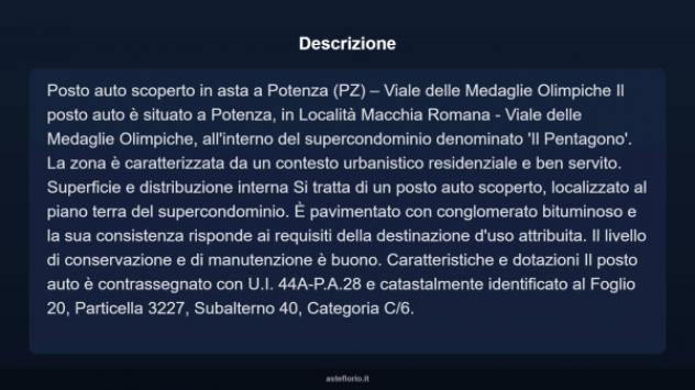 Immobile in asta di 15 m² in vendita a Potenza - Foto 3