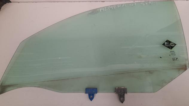 VETRO SCENDENTE ANTERIORE SINISTRO NISSAN Almera 2° Serie (0003)