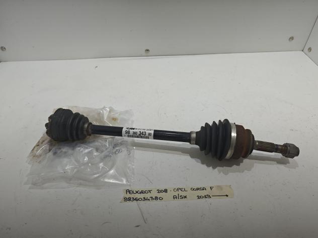SEMIASSE ANTERIORE SINISTRO OPEL Corsa F Serie 9836034380 9836034380 (19)