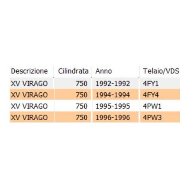 Ingranaggio condotto Yamaha XV Virago - 4PW175830000 - Foto 4