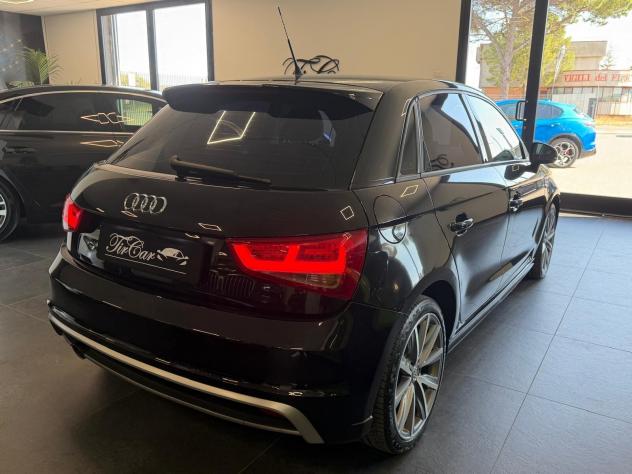 AUDI A1 SPORTBACK S-LINE 1.6 TDI 90CV CRUISE OK NEOPATENTATI ANNO 2014 - Foto 4