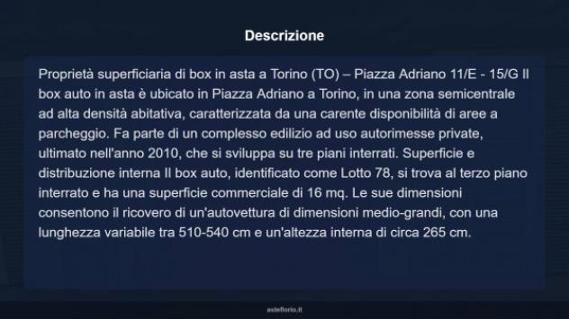Immobile in asta di 16 m² in vendita a Torino - Foto 4