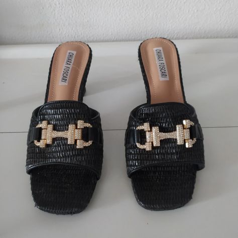 Chiara Foscari sandalo nero 36