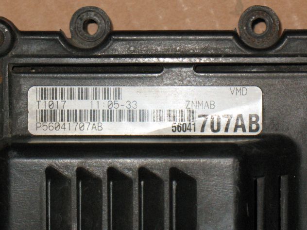 P56041707AB ECU CHRYSLER JEEP GRAND KHEROKEE XJ 2.5 707AB 56041707AB - Foto 2