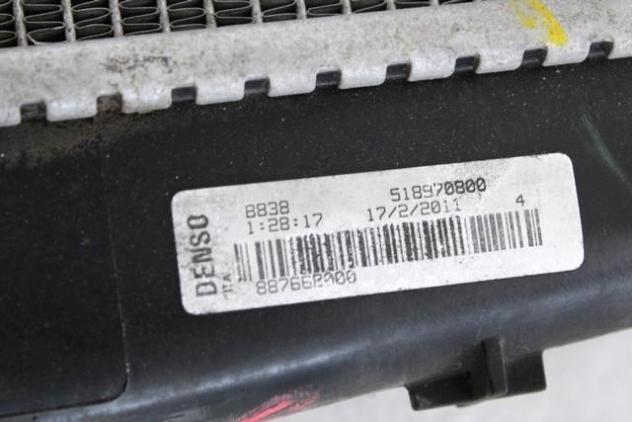 51897080 RADIATORE ACQUA FIAT DOBLO 2.0 D 99KW 6M 2P (2015) RICAMBIO USATO - Foto 2