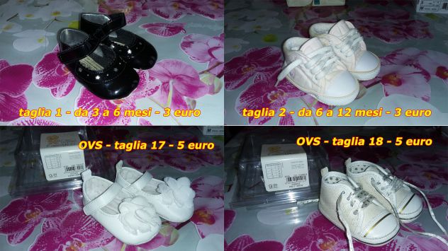 scarpe da bambina da 3 mesi a 5 anni