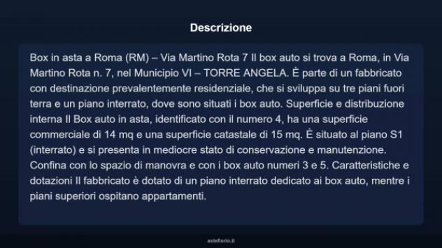Immobile in asta di 14 m² in vendita a Roma - Foto 3