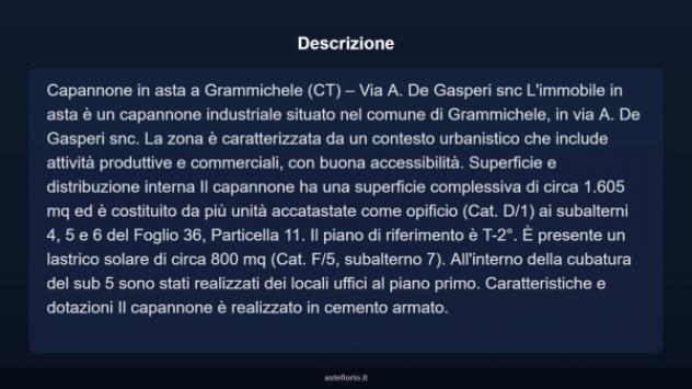 Immobile in asta di 1605 m² in vendita a Grammichele - Foto 4