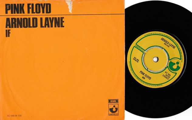 PINK FLOYD - Arnold Layne (Syd Barrett) IF (Waters) 7'' / 45 giri 1967 Harvest