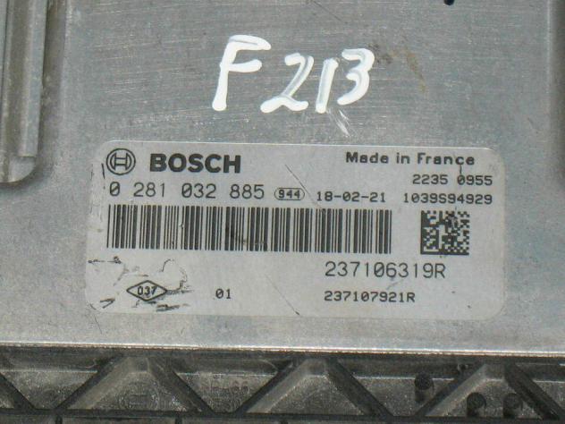 0281032885 ECU RENAULT KANGOO 1.5 0281032885 237106319R 237107921R EDC17C84 - Foto 2