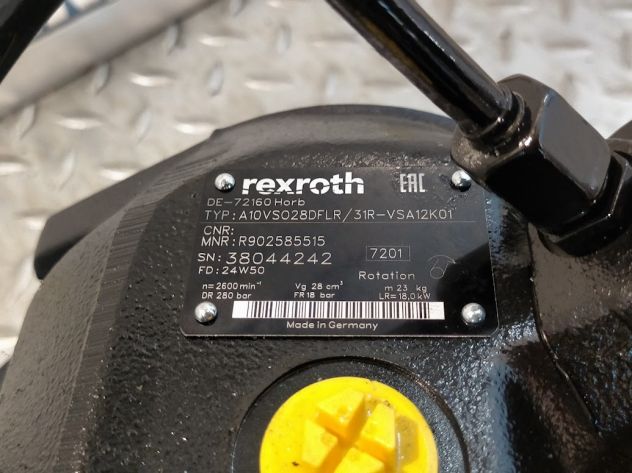 Pompa Rexroth A10VSO28DFLR/31R-VSA12K01 - Foto 4