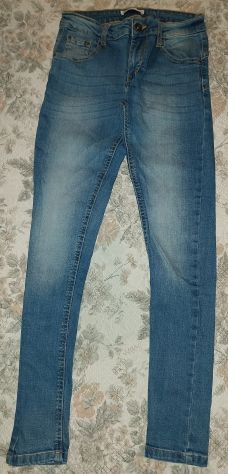 Jeans blu da donna Le Monelle in denim. - Foto 4