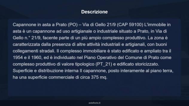 Immobile in asta di 375 m² in vendita a Prato - Foto 9