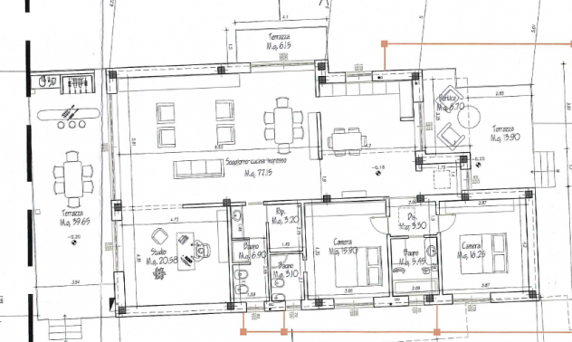 Villa in vendita a Renella - Montignoso 160 mq Rif: 1305579 - Foto 6