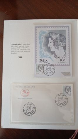 folder poste italiane la donna nell'arte - Foto 3