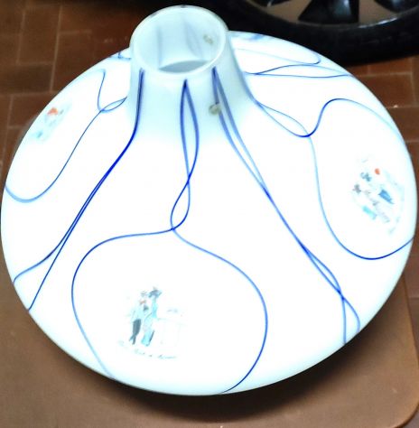 Artistico lampadario vetro lavorato - Foto 4
