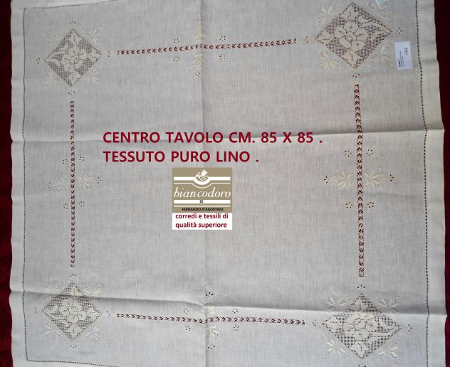 centrini e complementi arredo ricamati a mano ( vari modelli ) - Foto 8