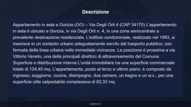 Immobile in asta di 124 m², box auto in vendita a Gorizia - Foto 13