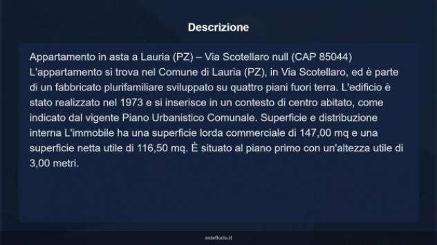Immobile in asta di 147 m² in vendita a Lauria - Foto 15