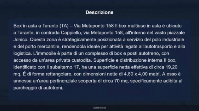 Immobile in asta di 92 m² in vendita a Taranto - Foto 5
