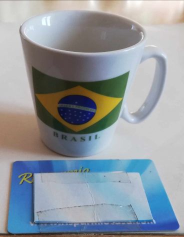 Tazza Brasil con manico,ho altro materiale originale dal Brasile - Foto 9