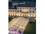Noleggio gazebo tensostrutture Crystal tendoni matrimoni Lago Maggiore Verbania