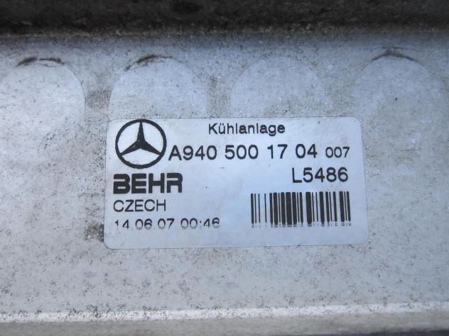 (Cod.754)Radiatore Mercedes Axor - Foto 6