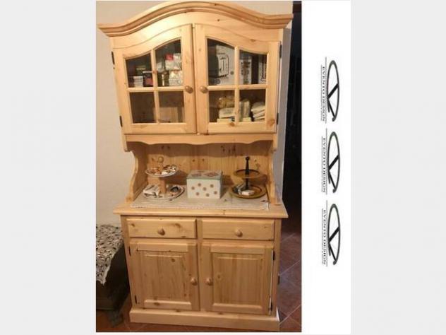 credenza in legno massello su commessA - Foto 2