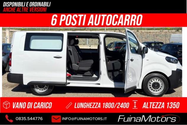 FIAT Scudo 2.2 Multijet 150 CV XL L3 H1 6 POSTI NUOVO rif. 23770245