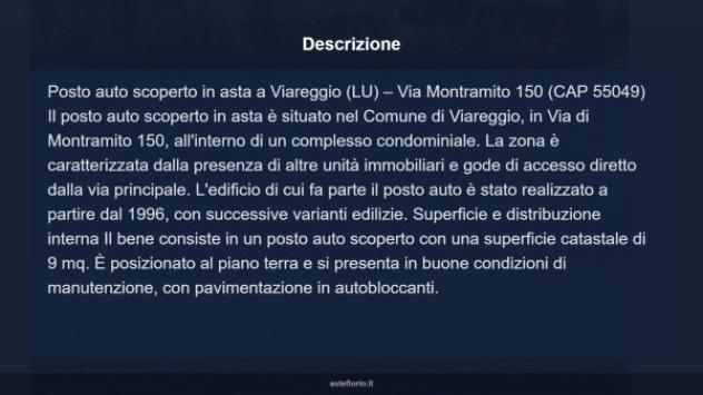 Immobile in asta di 9 m² in vendita a Viareggio - Foto 5