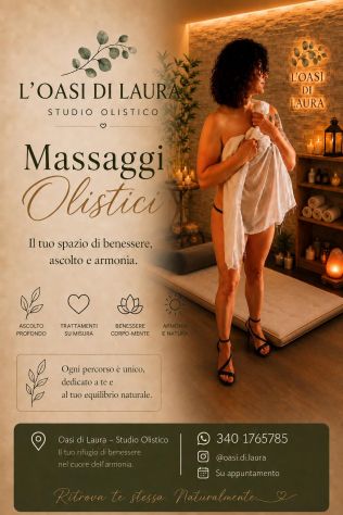 Laura ITALIANA, la dea del massaggio... A Prato Tel:3401765785