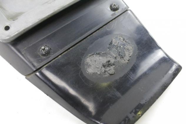 BMW K75 K100 46621450472 SUPPORTO TARGA PORTATARGA K589 83 - 91 LICENSE PLATE HOLDER 46622300366 SEGNI DI USURA - Foto 4