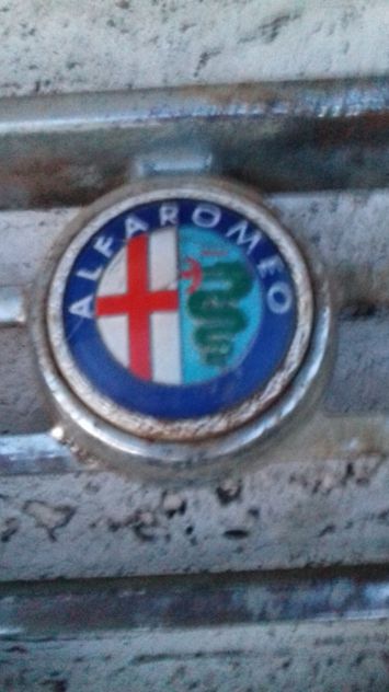 scudetto mascherina alfa giulietta alfetta d'epoca