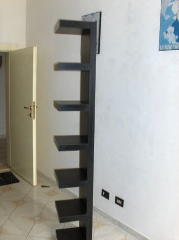 Scaffale in Legno a 7 Ripiani Nero. - Foto 4