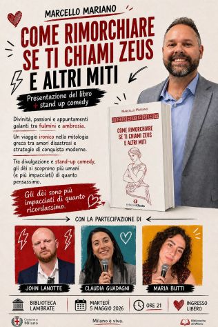 05/05 :Come rimorchiare se ti chiami Zeus, e come farci stand up