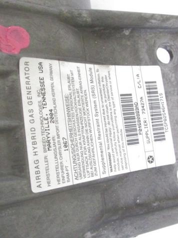 04680889AD AIRBAG PASSEGGERO CHRYSLER VOYAGER 2.8 D 110KW AUT 5P (2007) RICAMBIO USATO - Foto 2