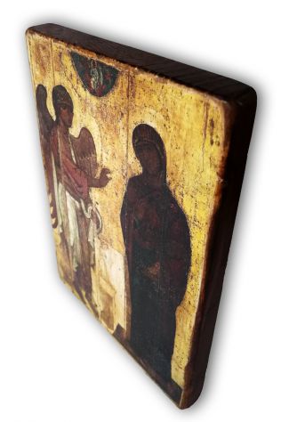 ICONA : Annunciazione di Ustyug, Galleria Tretyakov, Mosca, 1120-1130 - Foto 2