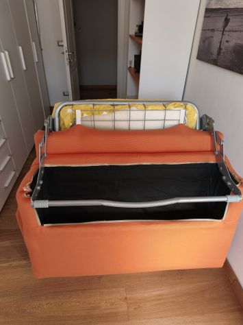 Poltrona letto con pouf e cuscini - Foto 6