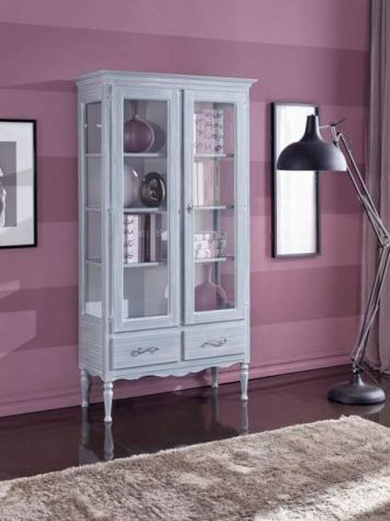 Mobili Vintage Provenzale : Credenza Legno 2 Ante cod7618