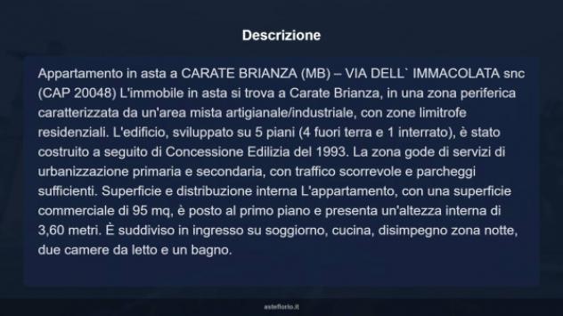 Immobile in asta di 95 m², box auto in vendita a Carate Brianza - Foto 13
