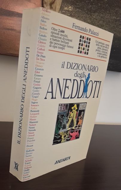 il DIZIONARIO  degli ANEDDOTI, Fernando Palazzi, A. VALLARDI 1993. - Foto 5