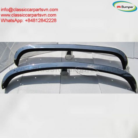 Volkswagen Karmann Ghia (1972-1974) bumpers by stainless steel new - Foto 3