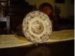 antico piatto in ceramica