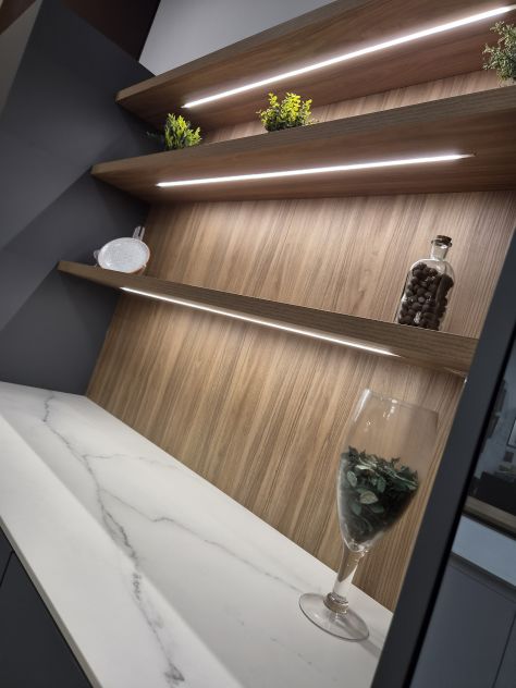 CUCINA CON ISOLA DA ESPOSIZIONE MENTA C2 - 4790 - RINNOVO MOSTRA - Foto 9