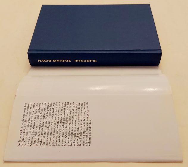 Rhadopis. La cortigiana del faraone di Nagib Mahfuz Editore Mondolibri 2003 - Foto 3